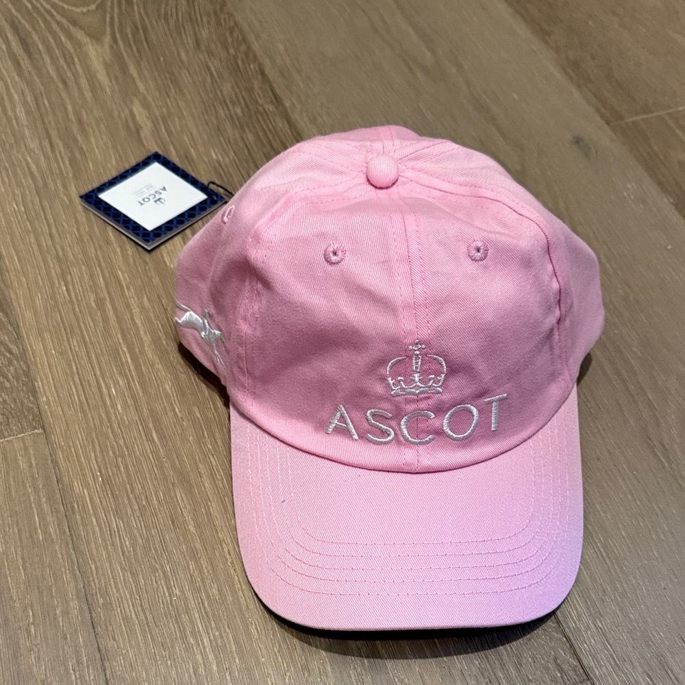 Brand New NWT Pink ASCOT Baseball Cap